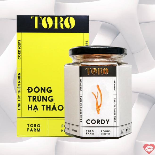  Giá sỉ Đông trùng hạ thảo Toro - Sấy thăng hoa nguyên sợi cải thiện chức năng sinh lý - Hũ 10g  mới nhất 