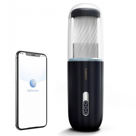 Âm đạo giả xoay thụt Svakom Alex NEO điều khiển qua APP
