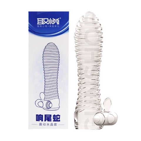 Bao cao su đôn dên tăng kích thước rung - Aichao Xanh