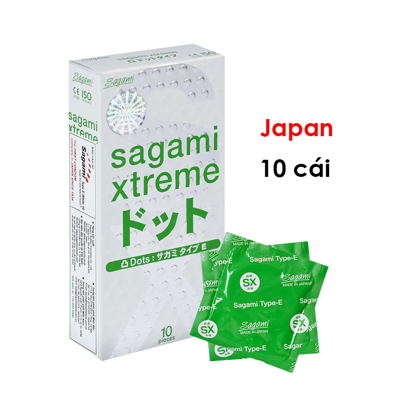 Bao cao su Sagami Xtreme Type E 10c