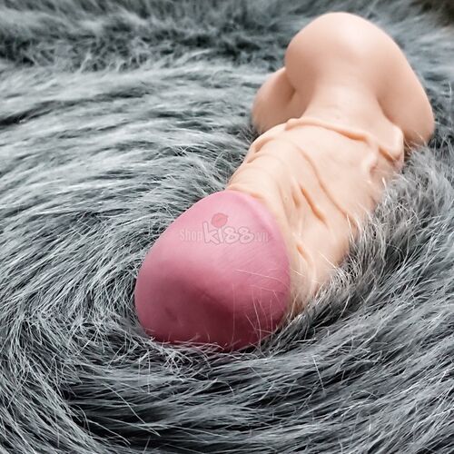 Dương vật giả silicone kèm hậu môn to mềm Jiuai