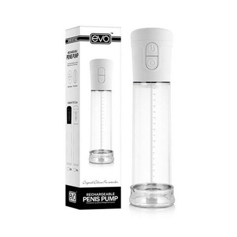 Máy tập tăng kích thước dương vật tự động dùng sạc - Evo Rechargeable Vaccuum