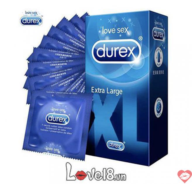 Shop bán Bao cao su Durex Extra Large size XL  giá tốt 